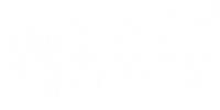 Mikey Logo wit Mikey Logo wit